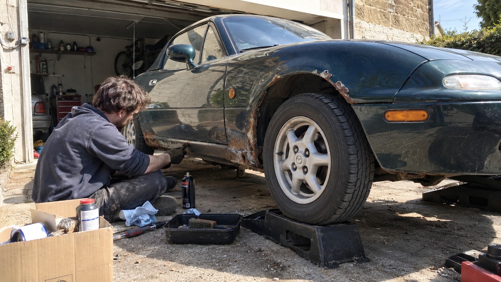 Anticorrosion MX-5 : traiter la rouille et budget réel par génération 1 Anticorrosion MX-5 : traiter la rouille et budget réel par génération