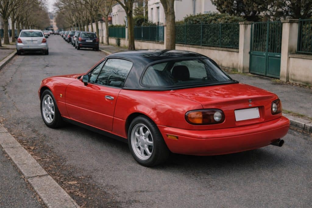 MX5 na rouge hardtop