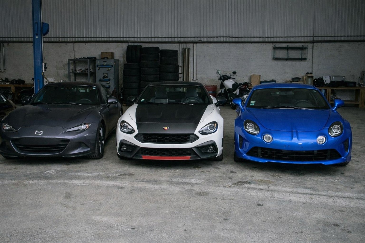 Mazda MX-5 vs Abarth 124 Spider vs Alpine A110 : trois roadsters, une seule bonne réponse