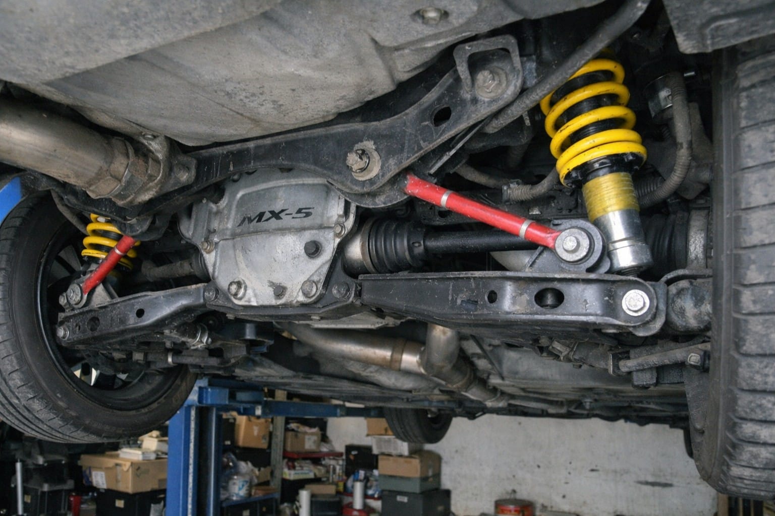 Suspension MX-5 : fonctionnement, upgrades et réglages par génération