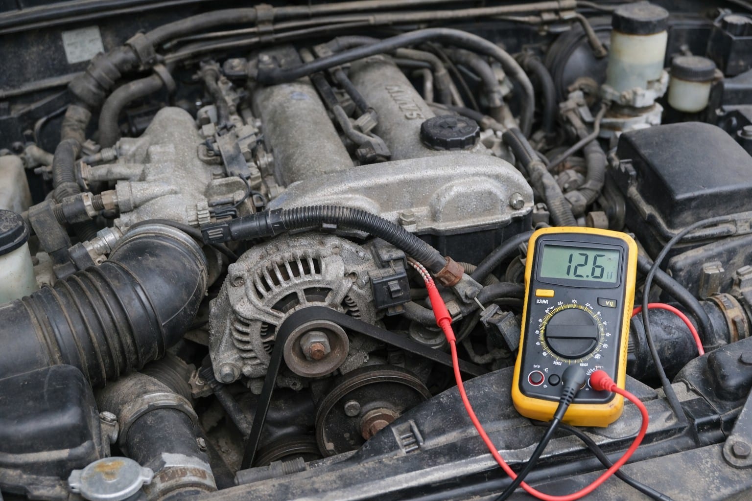 Alternateur et circuit de charge Mazda MX-5 : diagnostic, pannes et remplacement 2 Alternateur et circuit de charge Mazda MX-5 : diagnostic, pannes et remplacement