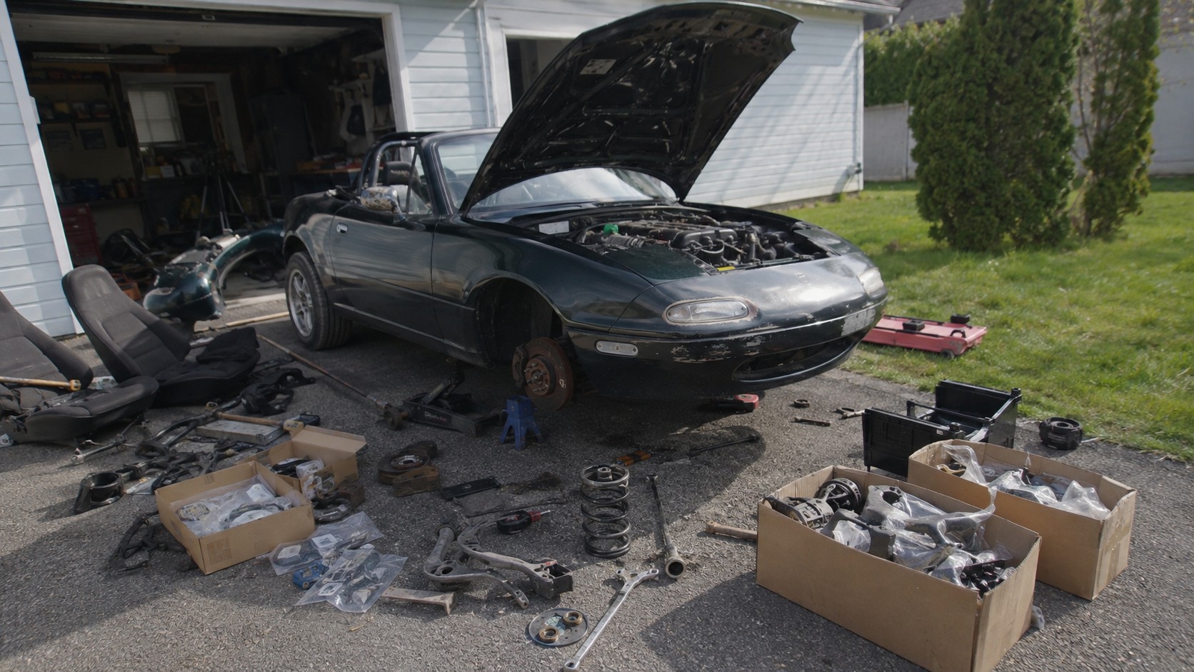 Restauration complète MX-5 NA ou NB : le budget réel poste par poste 1 Restauration complète MX-5 NA ou NB : le budget réel poste par poste